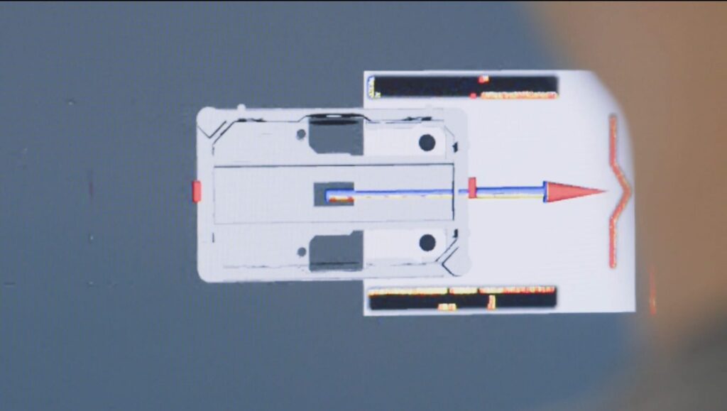 a contour map used by robots for accurate and reliable positioning